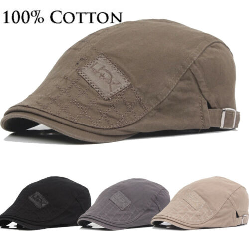 Mens Hat Solid Cotton Cap - deinuhrengeschäft.de